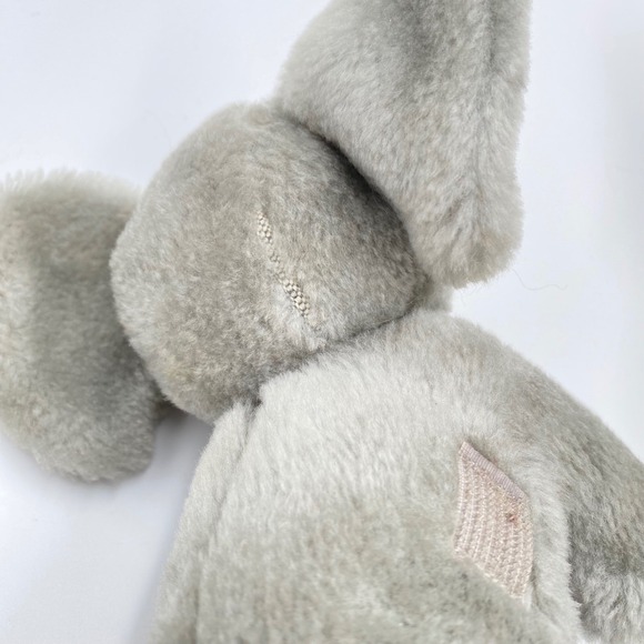 Vintage Dakin Elephant Plush Toy 1979 Korea Set Mom and Baby Stuffed Animal Gray - Picture 8 of 9